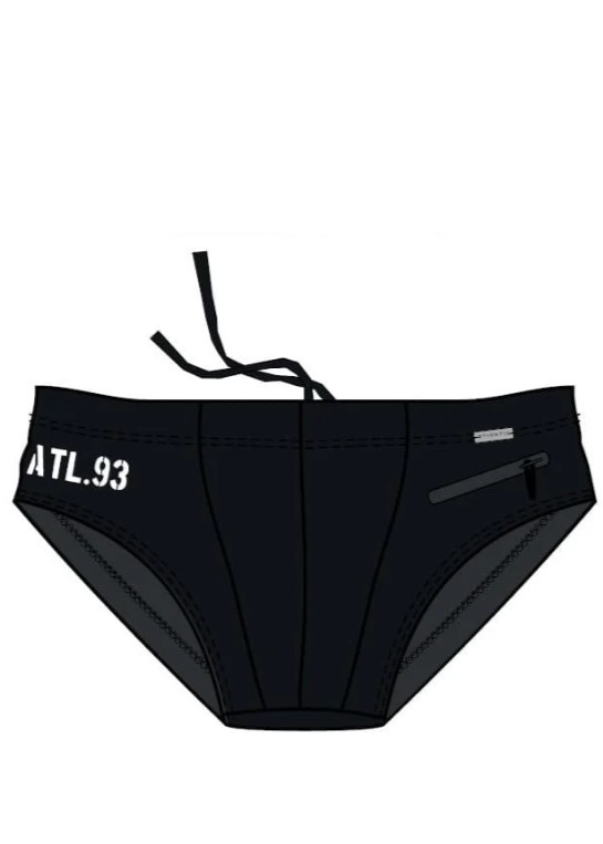 SLIPY KĄPIELOWE ATLANTIC KMT-252 CZA/XXL
