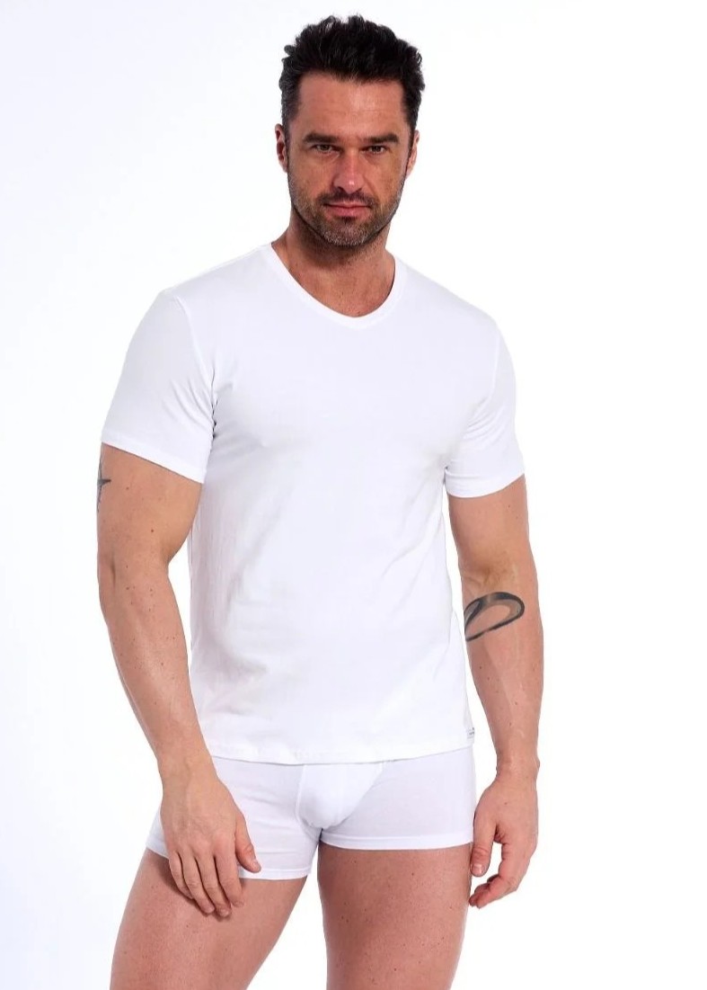 KOSZULKA CORNETTE AU-201 BIA 3XL-4XL