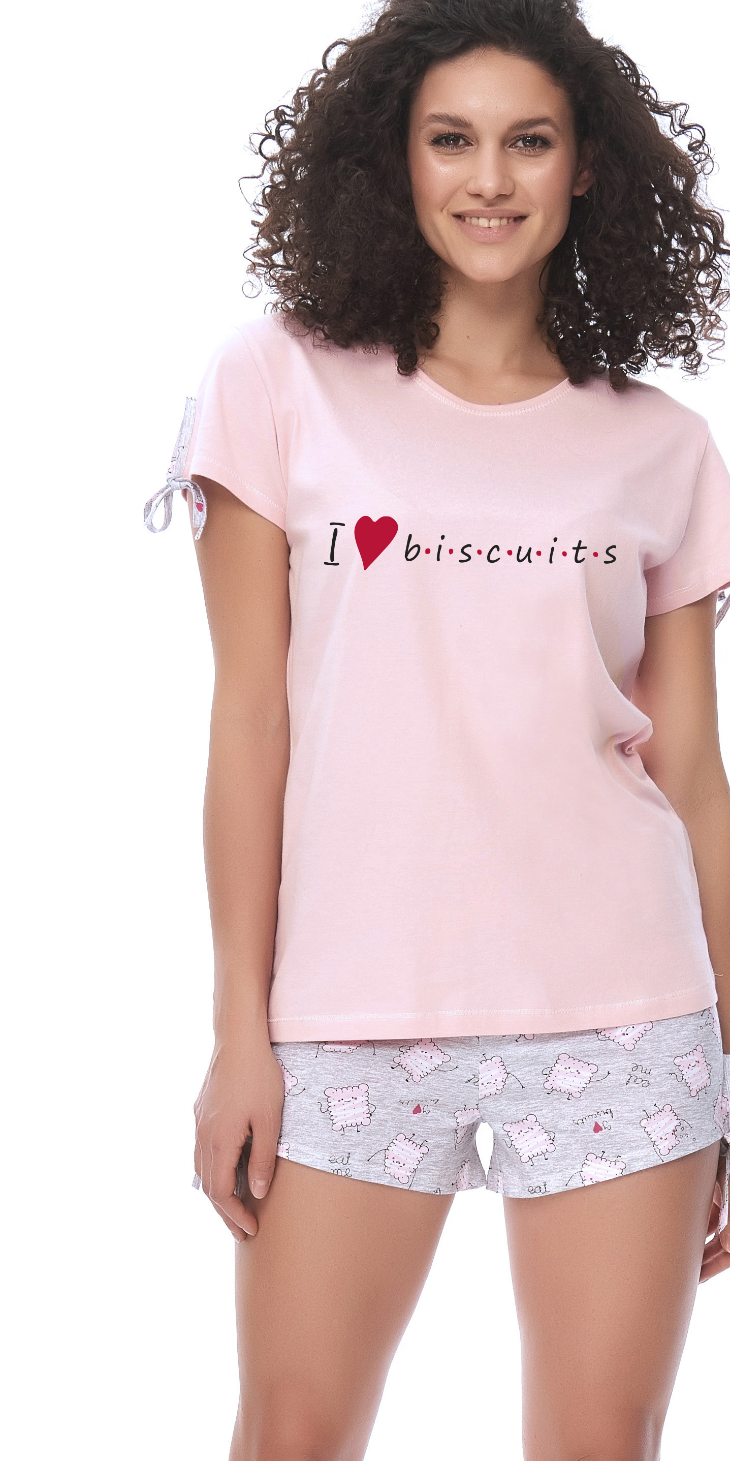 PIŻAMA DOBRANOCKA 9622 LIGHT PINK /L