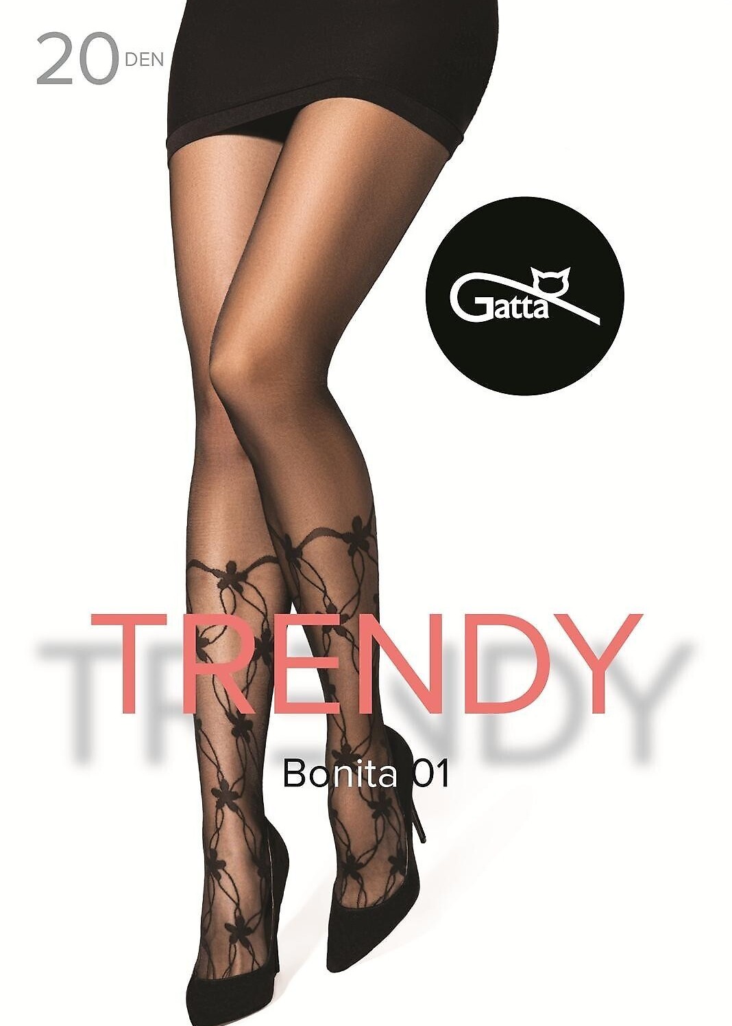 RAJSTOPY GATTA BONITA WZ 01 NERO /2