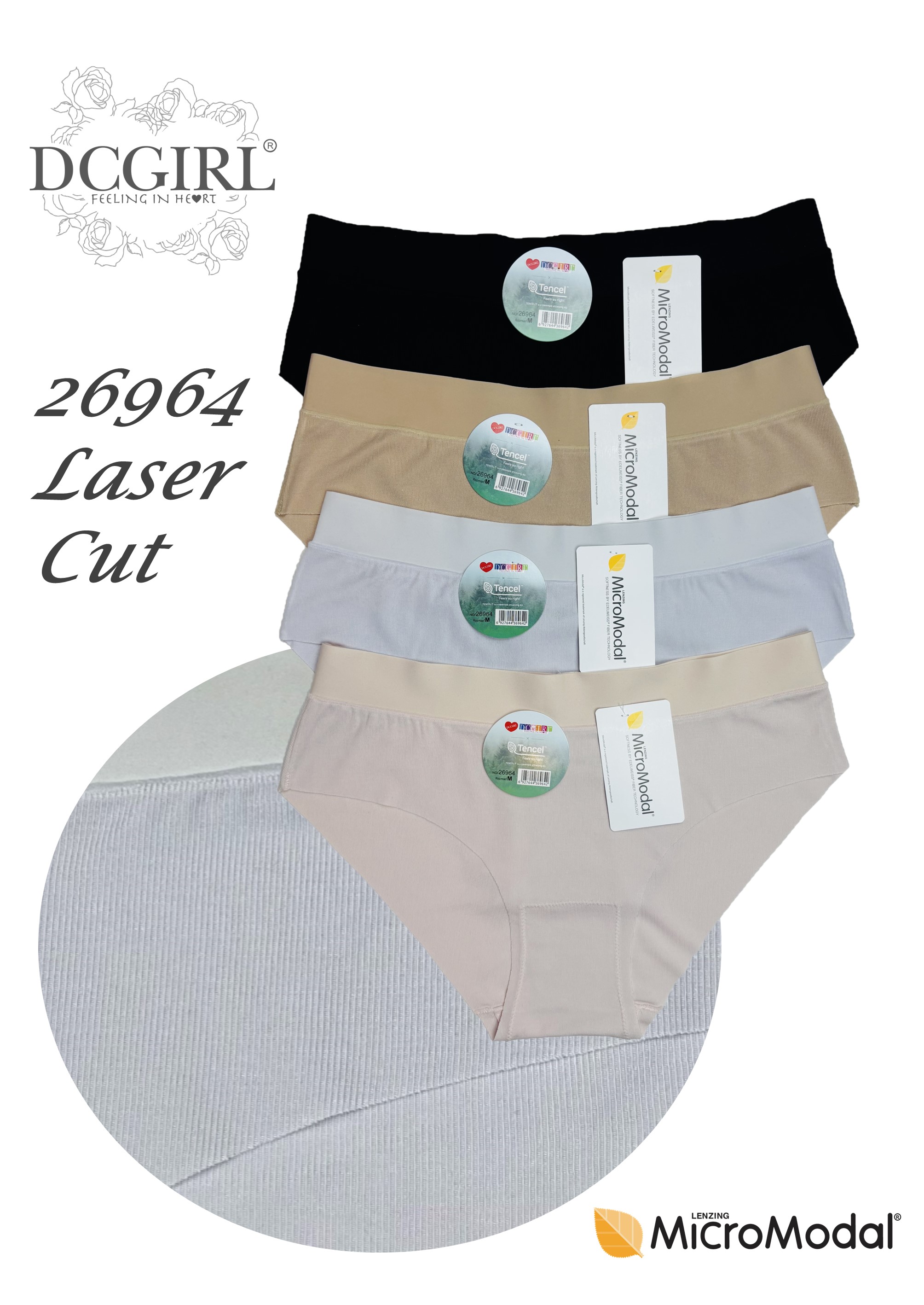 FIGI DCPOLO 26964 LASER CUT ROZM M