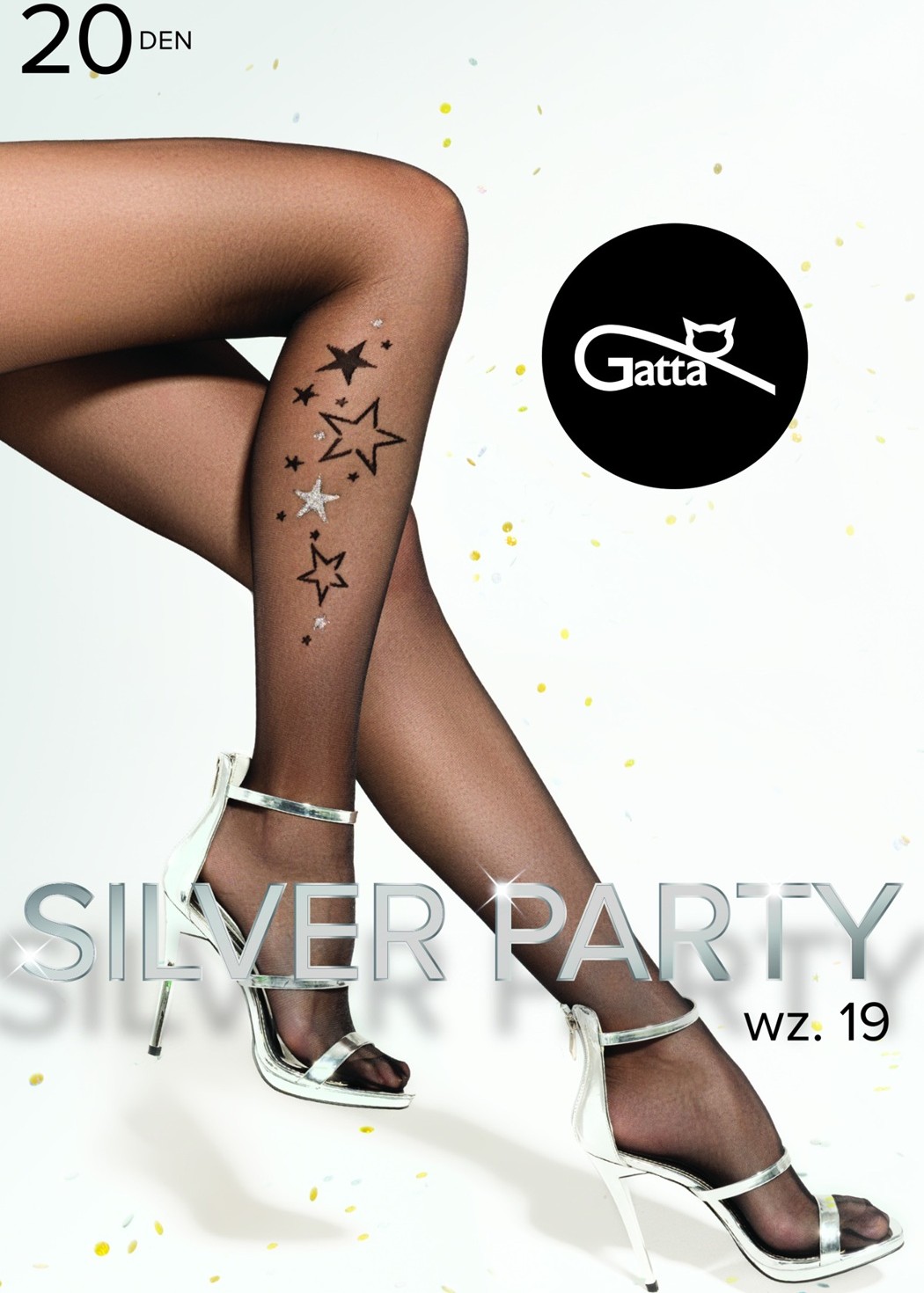 RAJSTOPY GATTA SILVER PARTY WZ 19