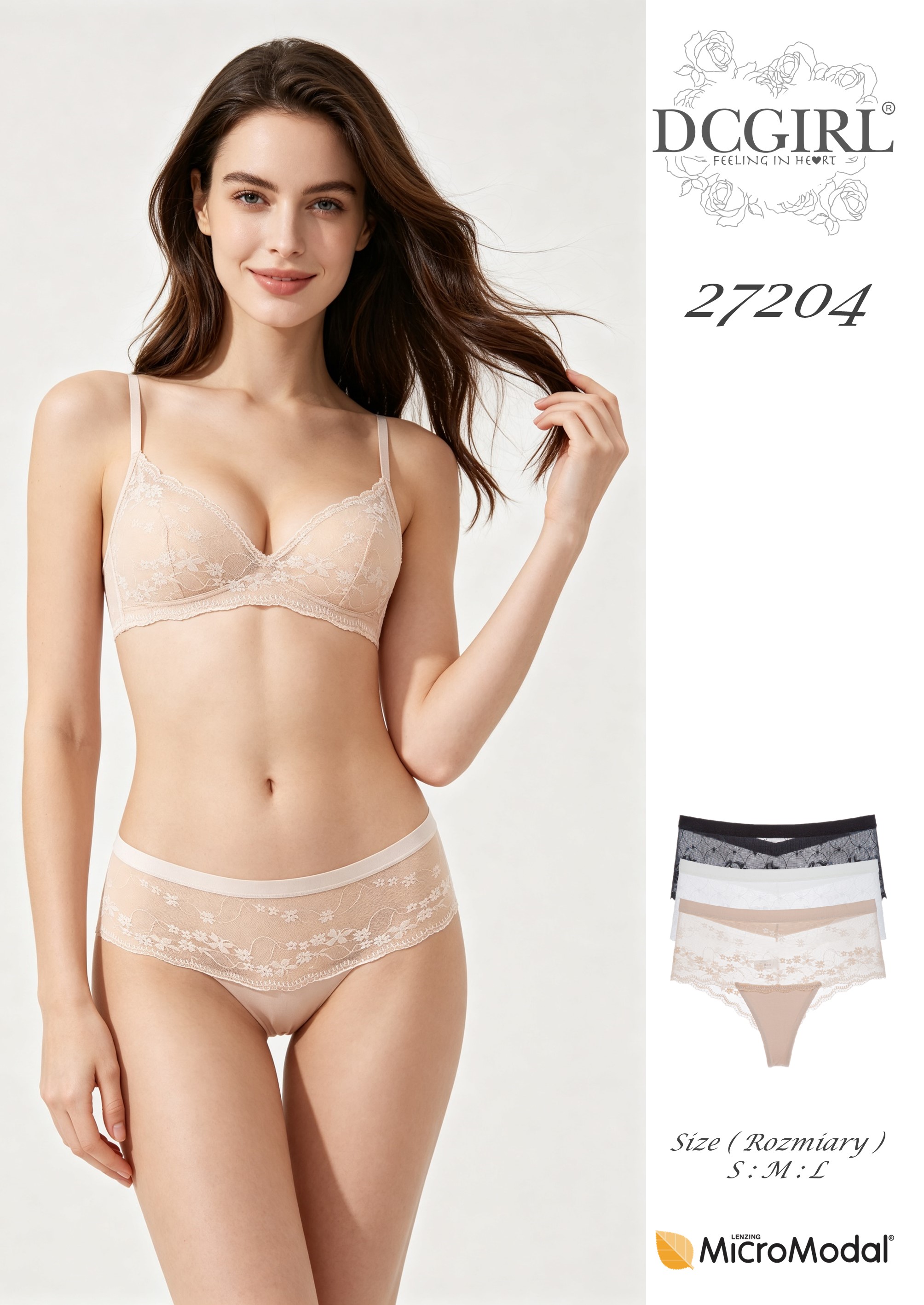 FIGI DCGIRL 27204 MICROMODAL