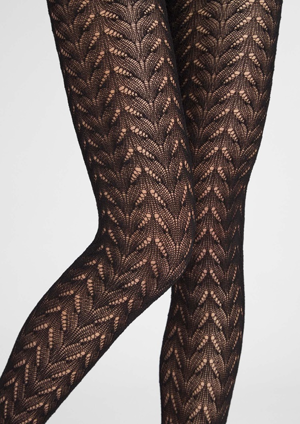 RAJSTOPY MARILYN JACQUARD D09 BLACK 1/2 RAJSTOPY MARILYN JACQUARD D09 BLACK 1/2