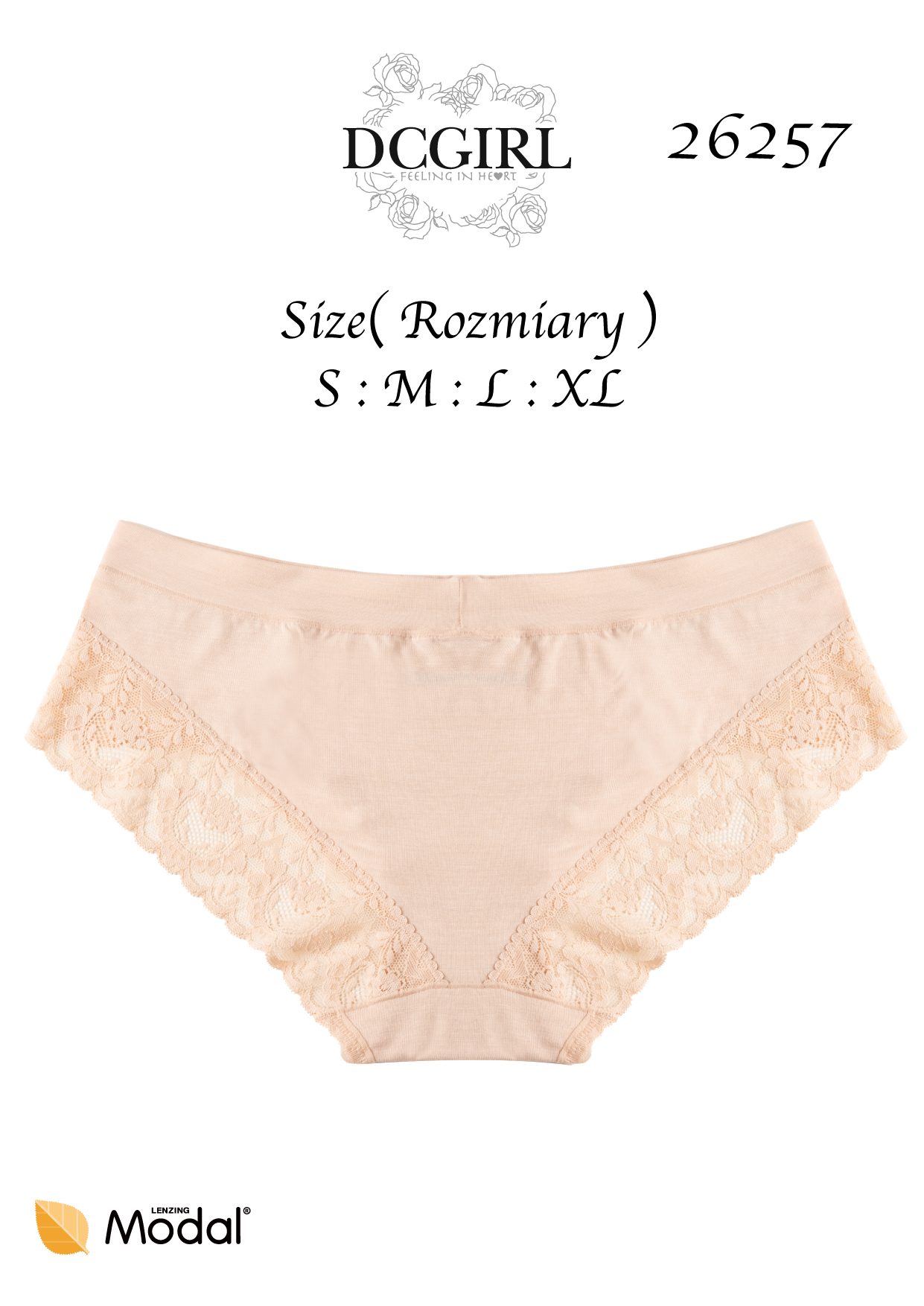 FIGI DCGIRL 26257 MODAL BEŻ
