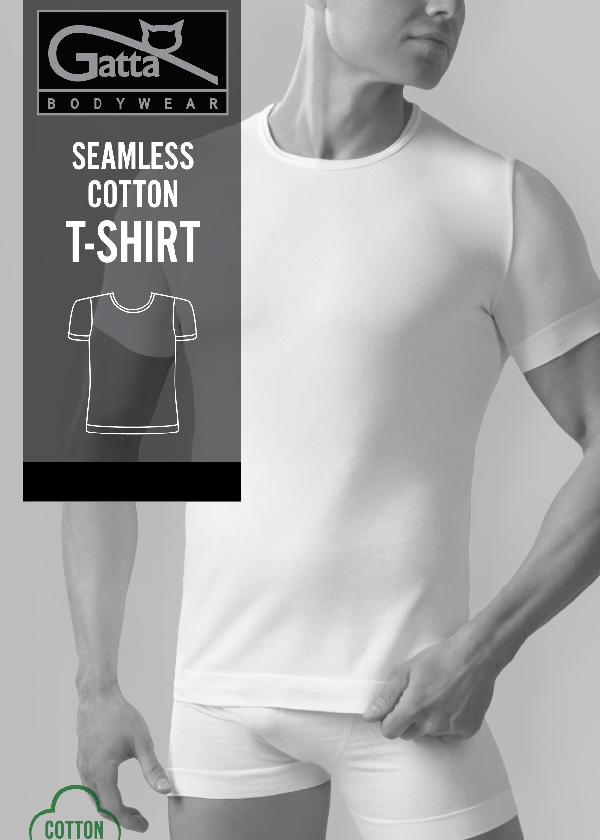 KOSZULKA GATTA BETWEEN SEAMLESS COTTON