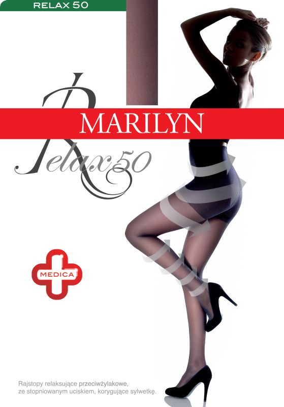 RAJSTOPY MARILYN RELAX 50 2 nero