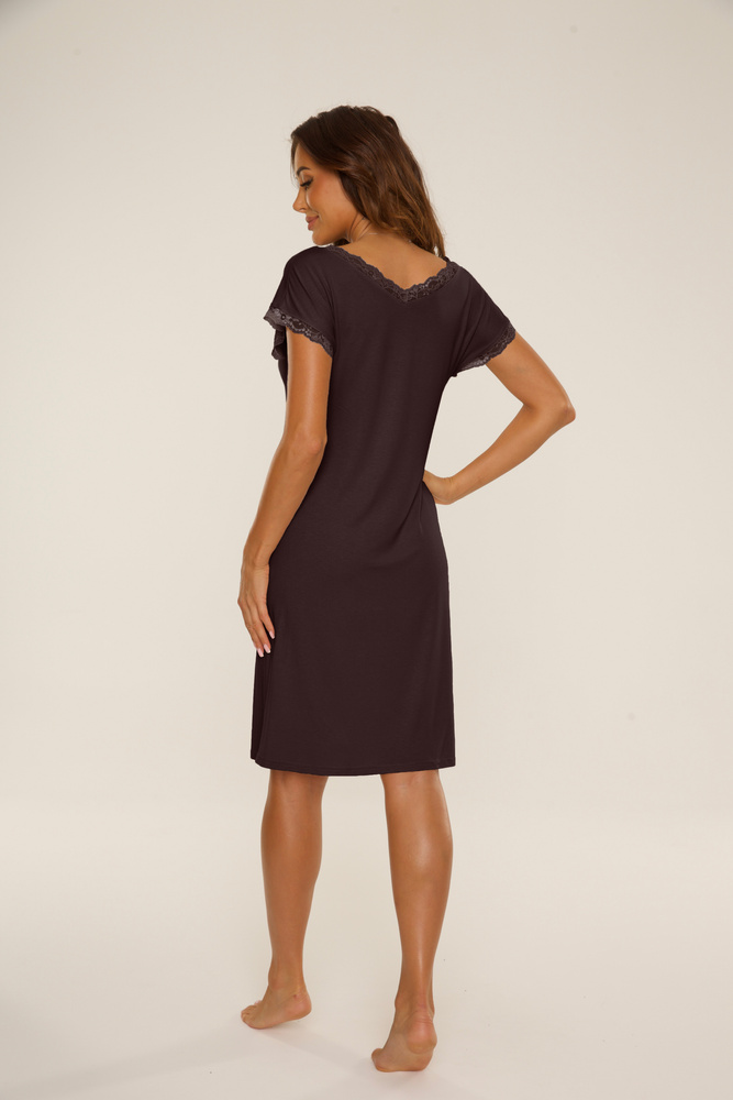 KOSZULA DE LAFENSE 816 HAZEL CZEKOLADA /3XL