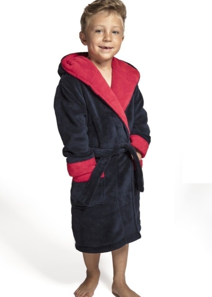 SZLAFROK ENVIE DELFINO NAVY/RED 122-128