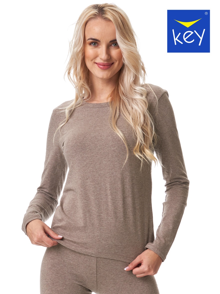 KOSZULKA KEY LVD-170 CAPPUCINO /L