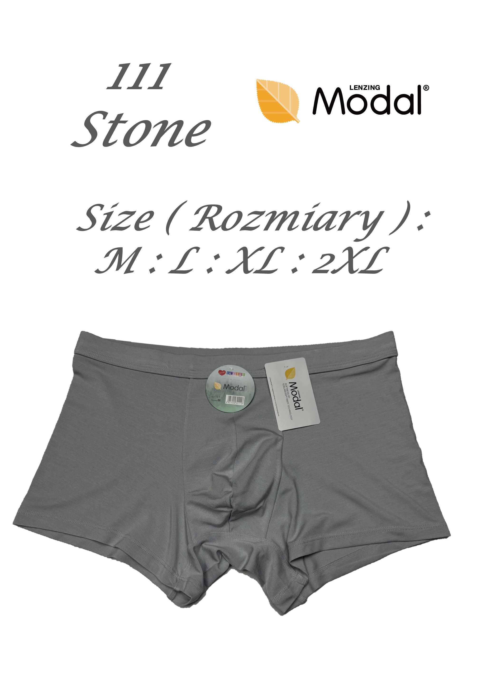 SZORTY DCPOLO 111 MĘSKIE MODAL SZARY