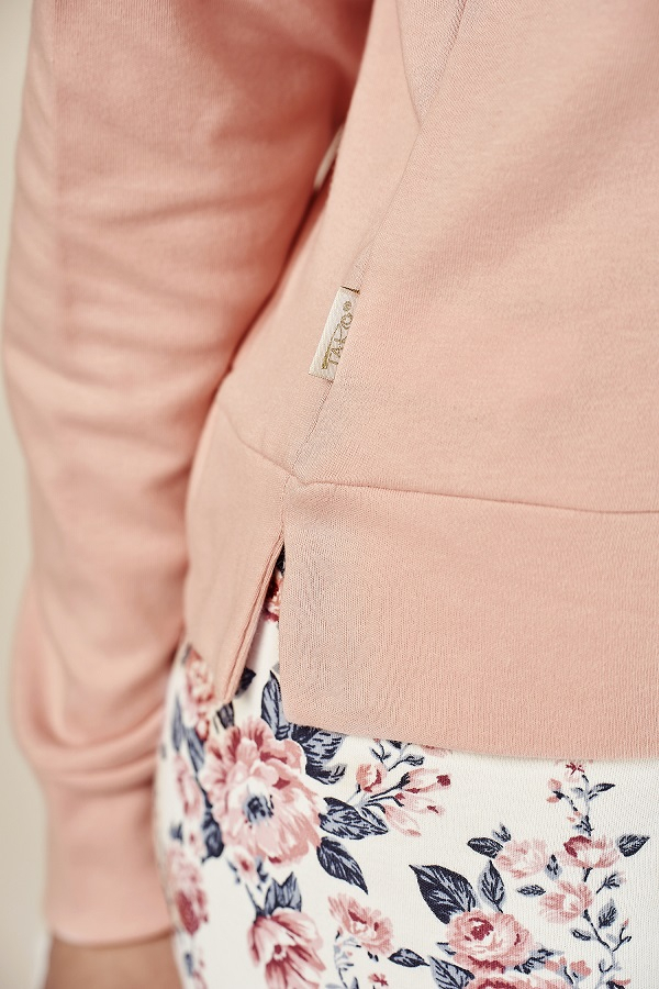 PIŻAMA TARO 2997 POPPY AW24 M łososiowy