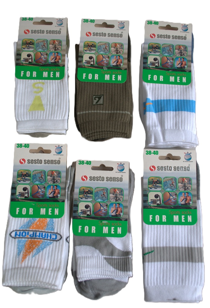 SKARPETY SESTO SENSO FOR MEN ROZM 38/40