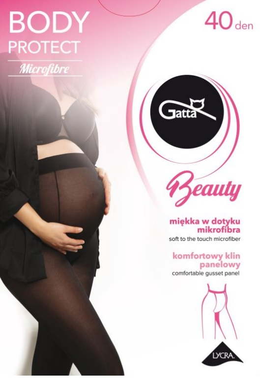 RAJSTOPY GATTA GB BODY PROTECT MICRO 40 2 nero