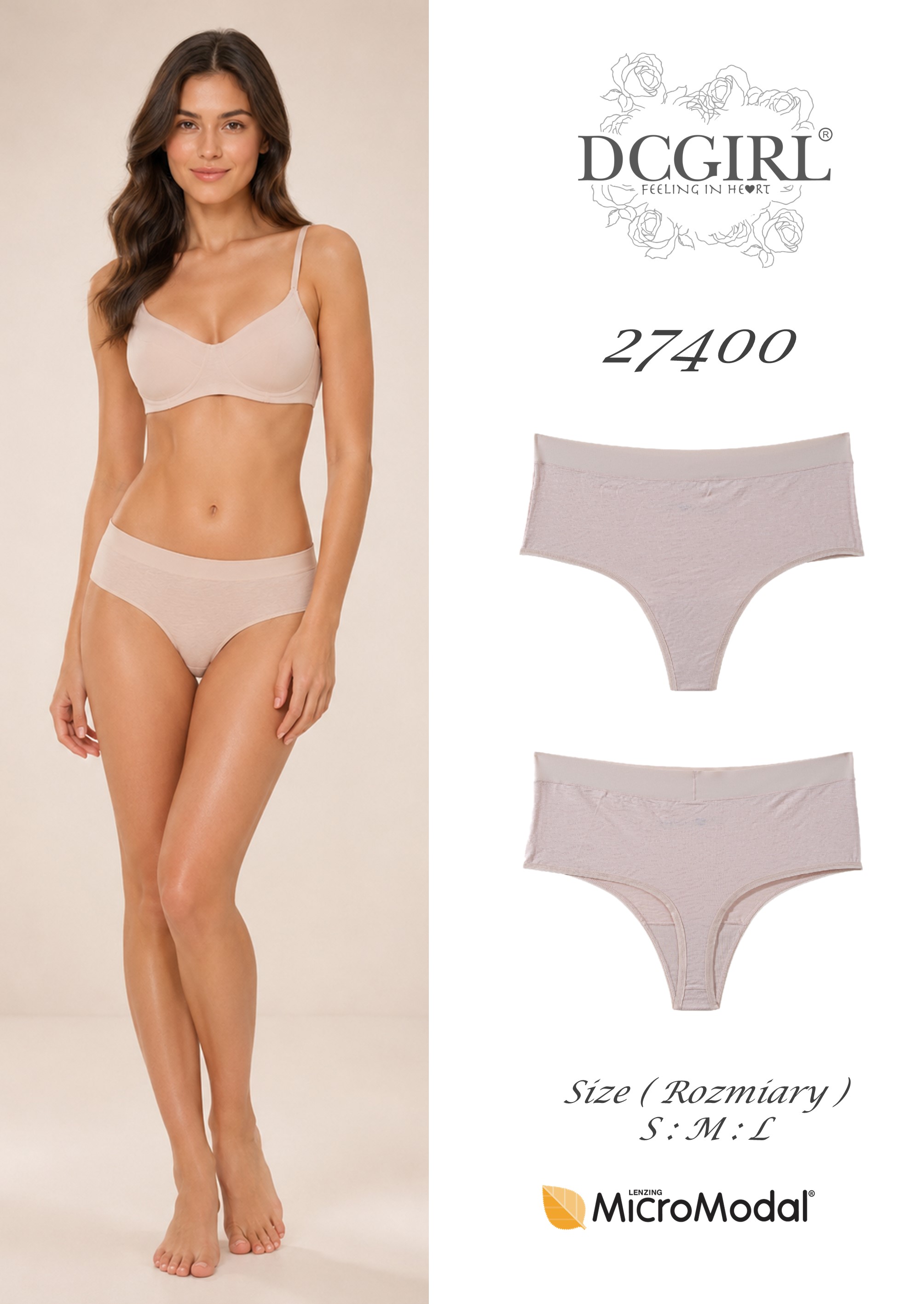 FIGI DCGIRL 27400 MICROMODAL STRINGI