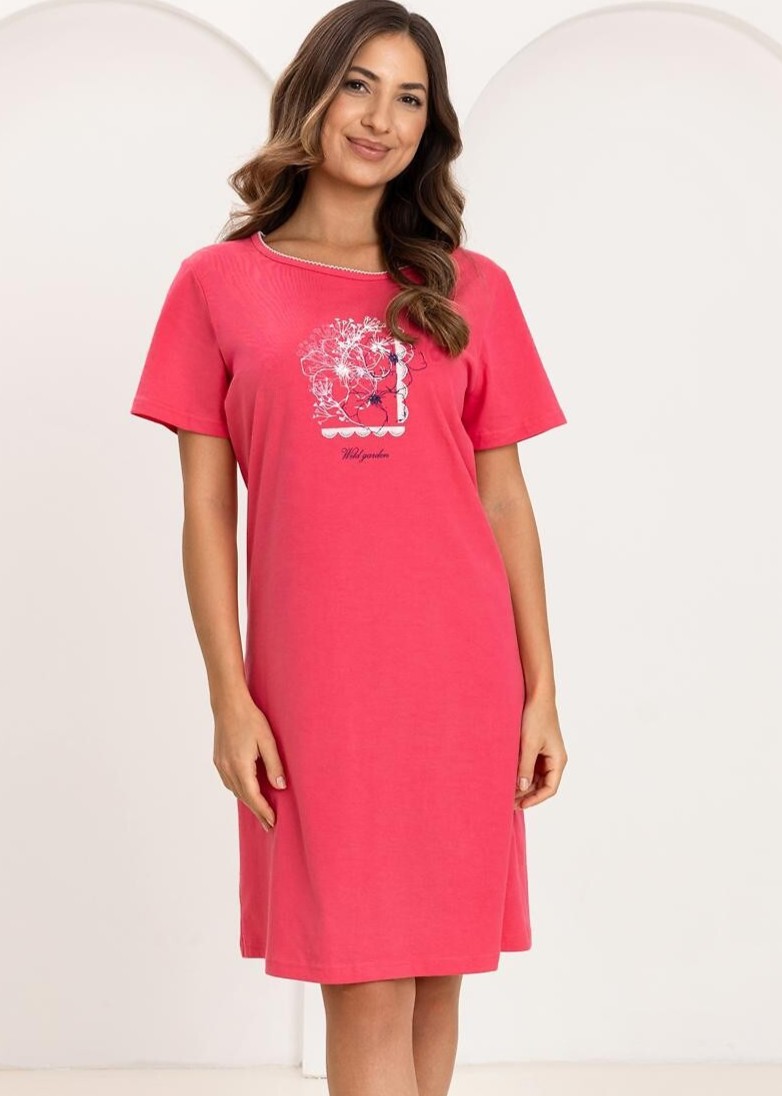 KOSZULA REGINA 174 MALINA /3XL
