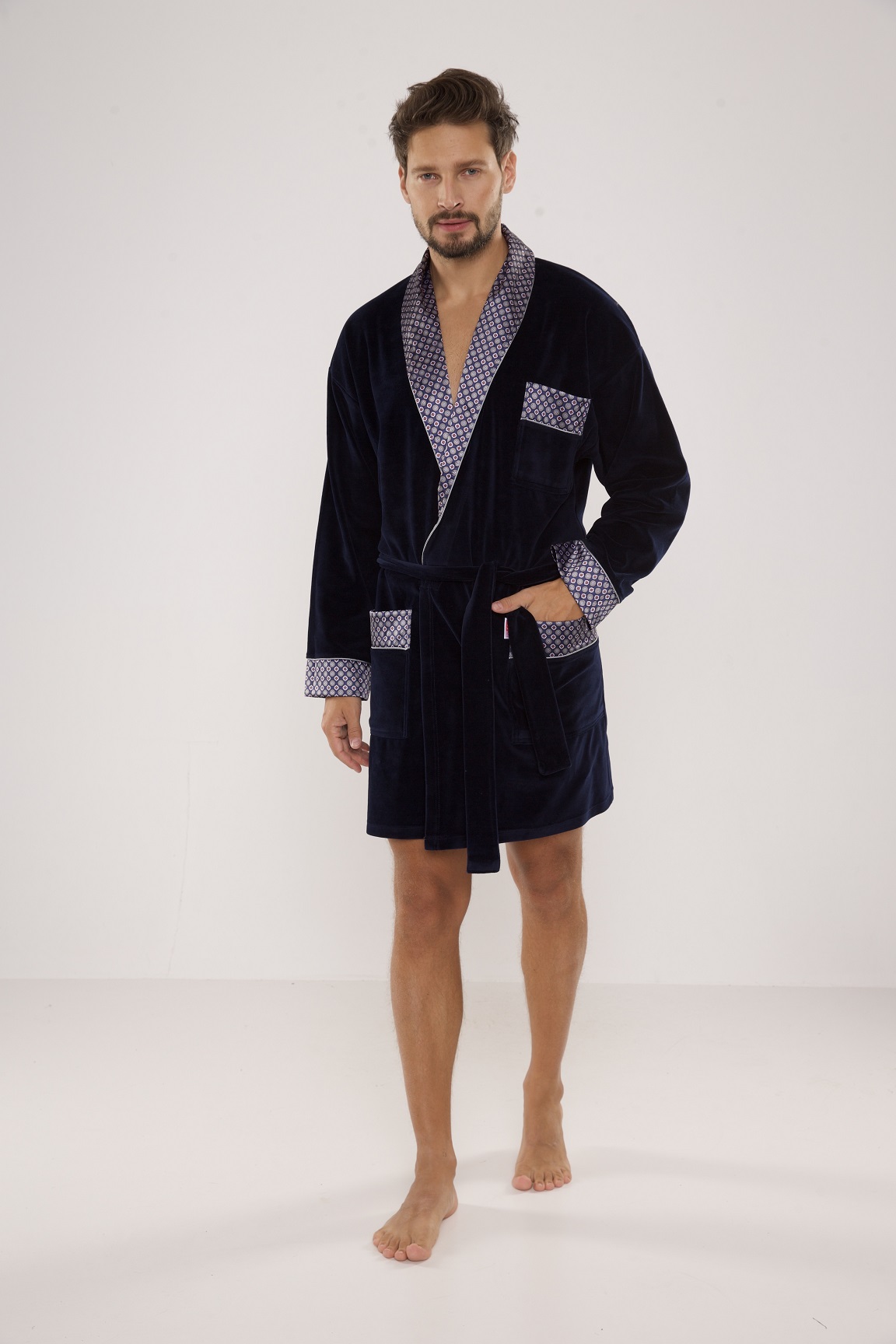 SZLAFROK DE LAFENSE 772 BONJOUR GRA/XXL