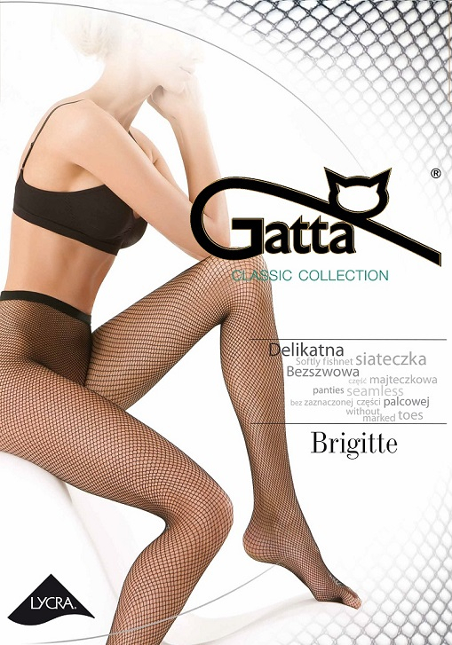 RAJSTOPY GATTA BRIGITTE WZ 01 3/4 nero