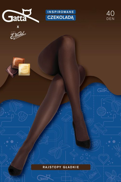 RAJSTOPY GATTA & WEDEL MICROFIBRE 40 MILKY CHOCO /2 RAJSTOPY GATTA & WEDEL MICROFIBRE 40 MILKY CHOCO /2