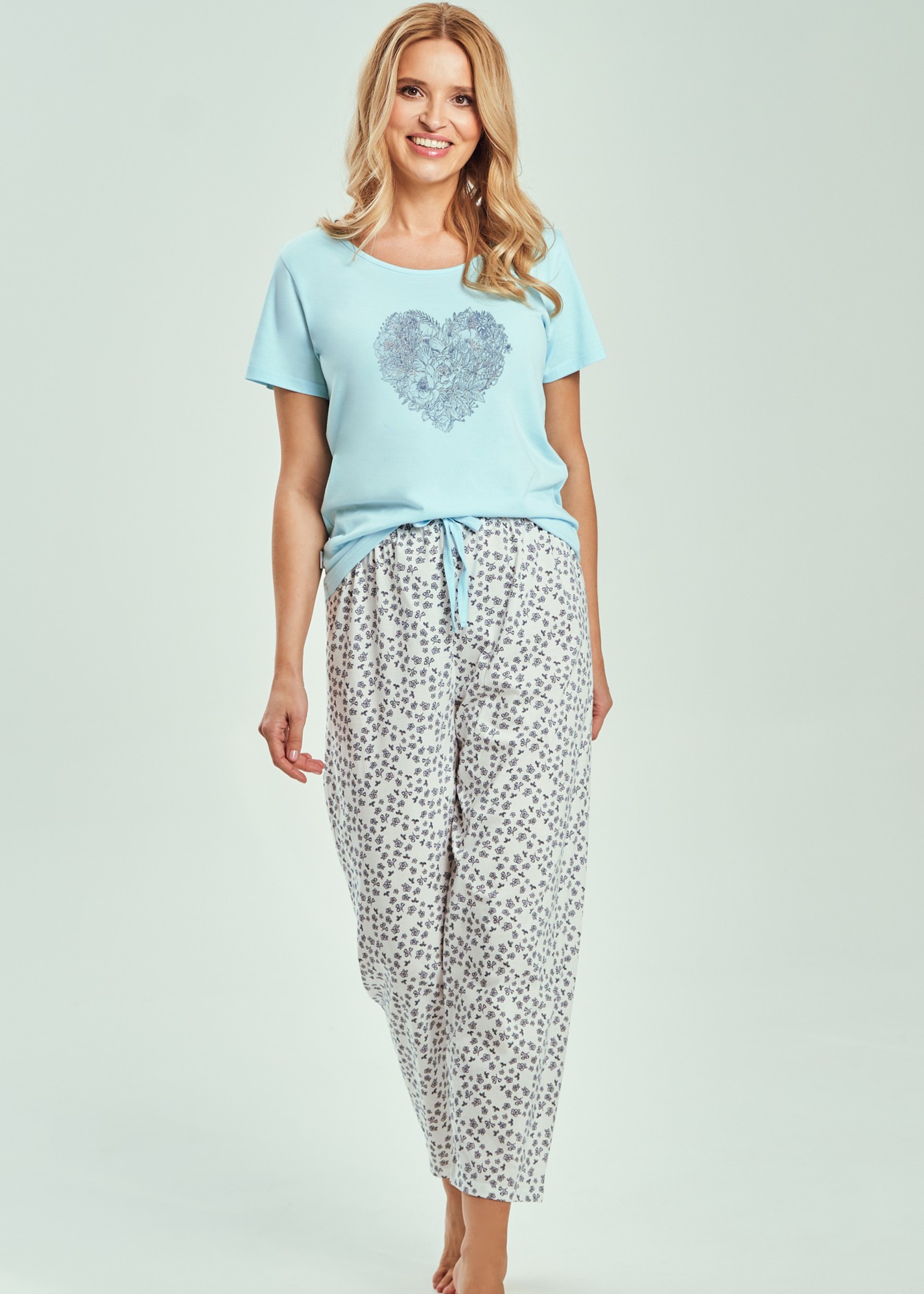 PIŻAMA TARO 3513 ALESSIA SS26 01 /M