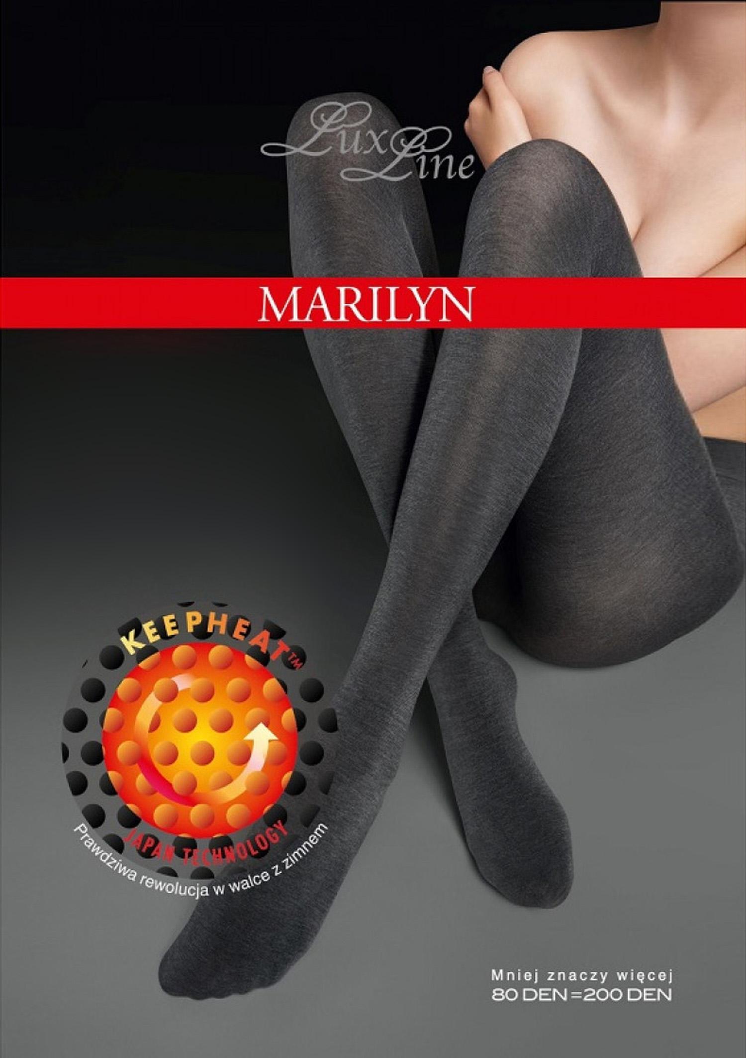 RAJSTOPY MARILYN LUX LINE KEEP HEAT 80 MELANGE XL