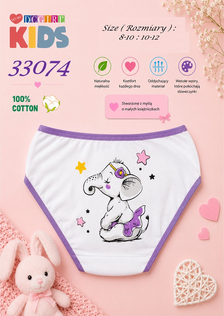 FIGI DCKIDS DZIEWCZĘCE 33074 10-12 LAT BAWEŁNA