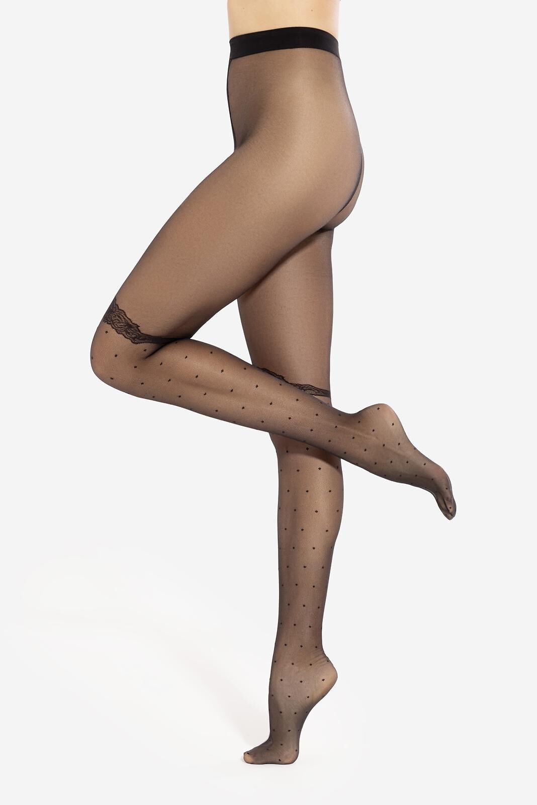 RAJSTOPY GATTA FANCY WZ 01 NERO /4