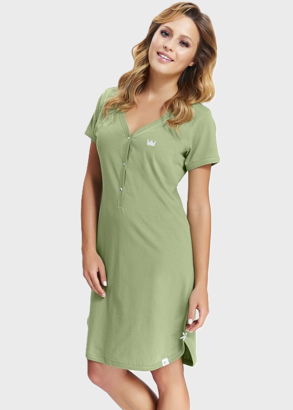 KOSZULA DOBRANOCKA 9505 GREEN