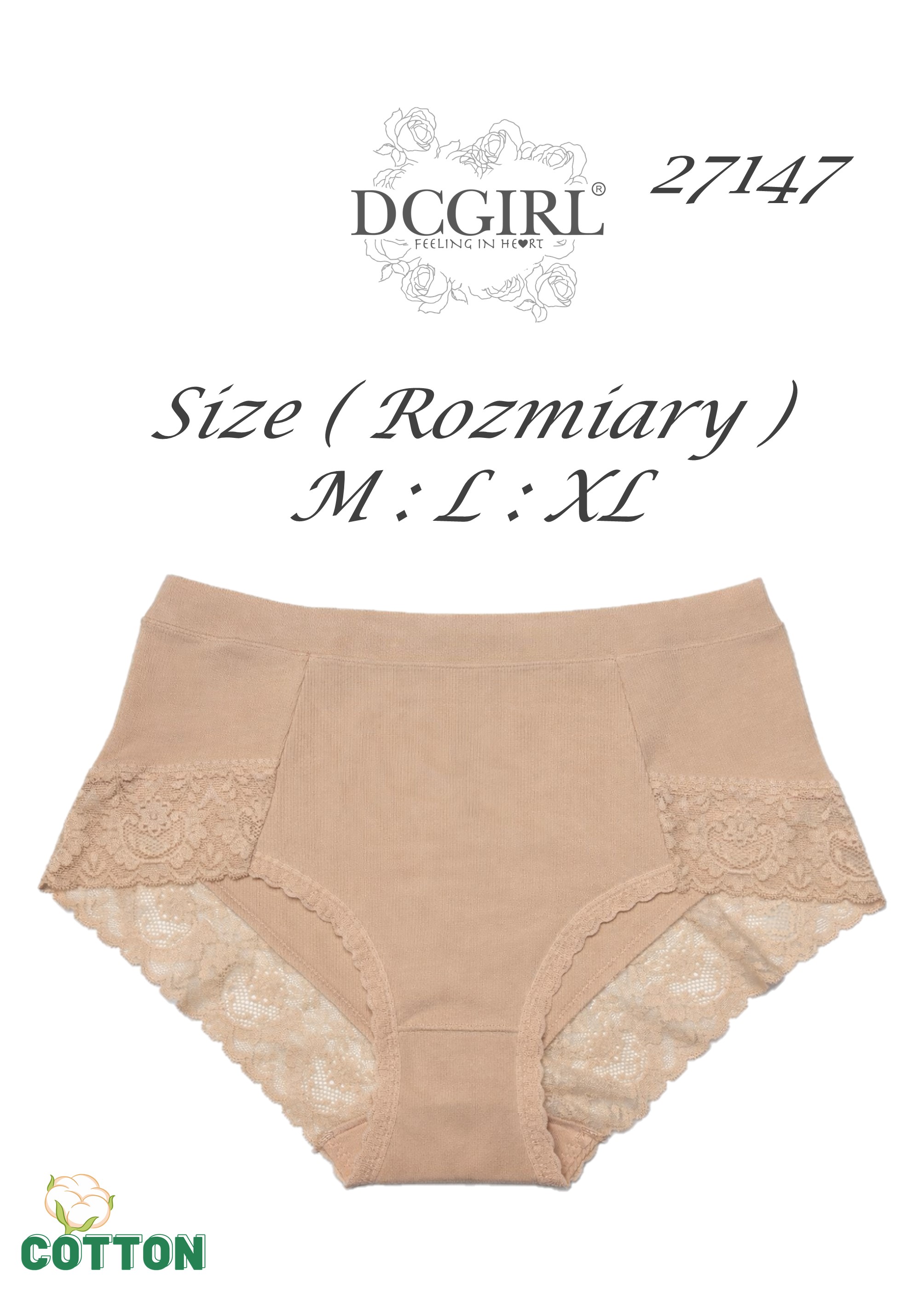 FIGI DCGIRL 72147 BAWEŁNA