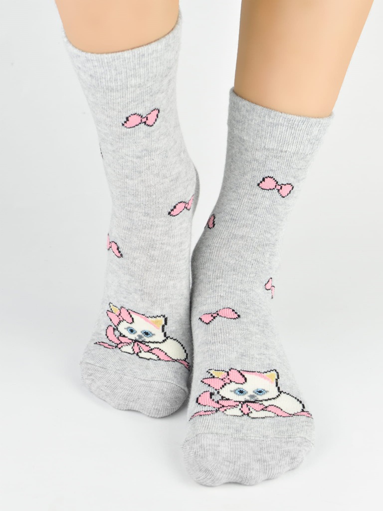 SKARPETY NOVITI SB001-G-04 WZÓR 27-30