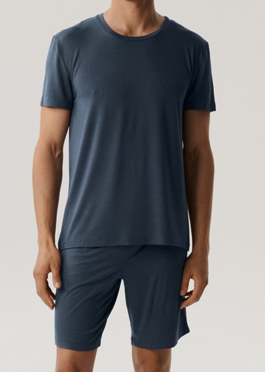 PIŻAMA ATLANTIC BNMP-005 WL25 DENIM/MEL