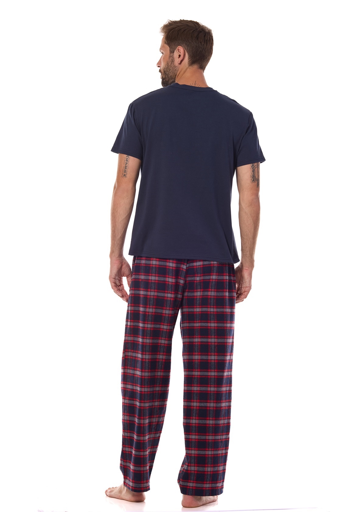 PIŻAMA L&L 2473 BEN GRANAT /3XL PIŻAMA L&L 2473 BEN GRANAT /3XL