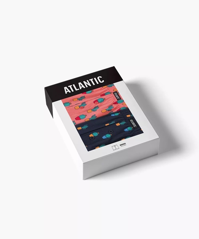 BOKSERKI ATLANTIC 2MBH-005 WL25 GRA/KOR /XXL