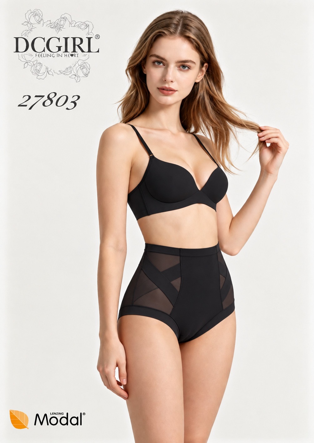 FIGI DCGIRL 27803 SHAPE MODAL 1 PACK CZARNY