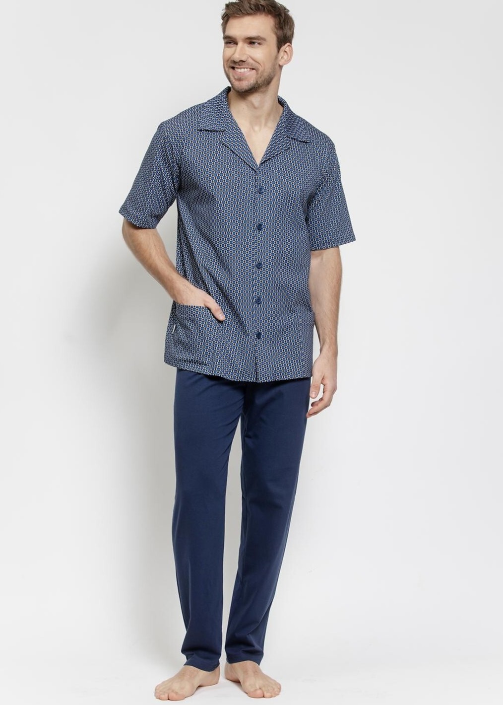 PIŻAMA TARO 3584 ROBIN SS26 01