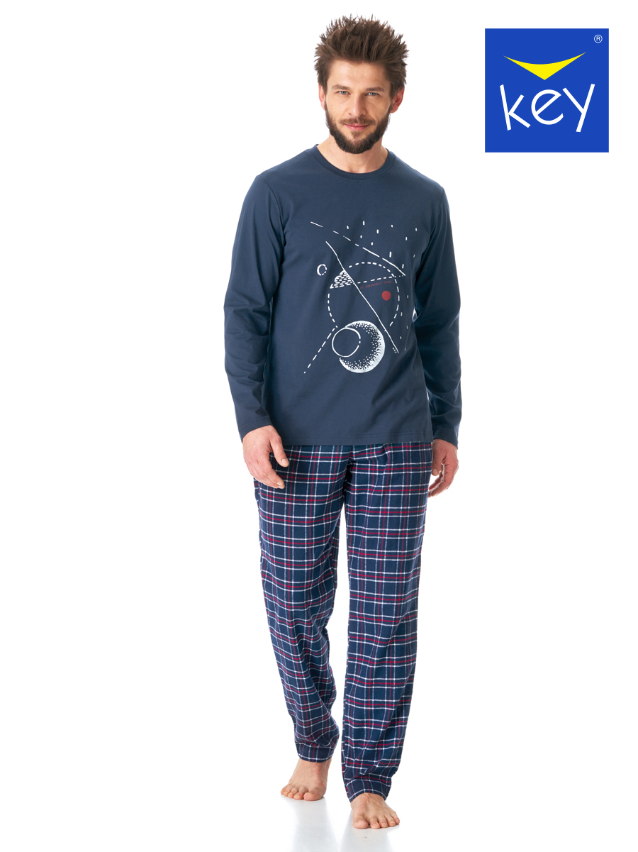 PIŻAMA KEY MNS-616 B23 XXL granat