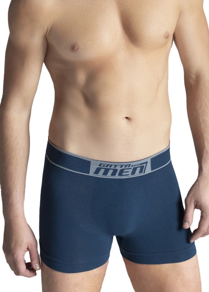 SZORTY GATTA BOXER COTTON OCEAN BLUE/M