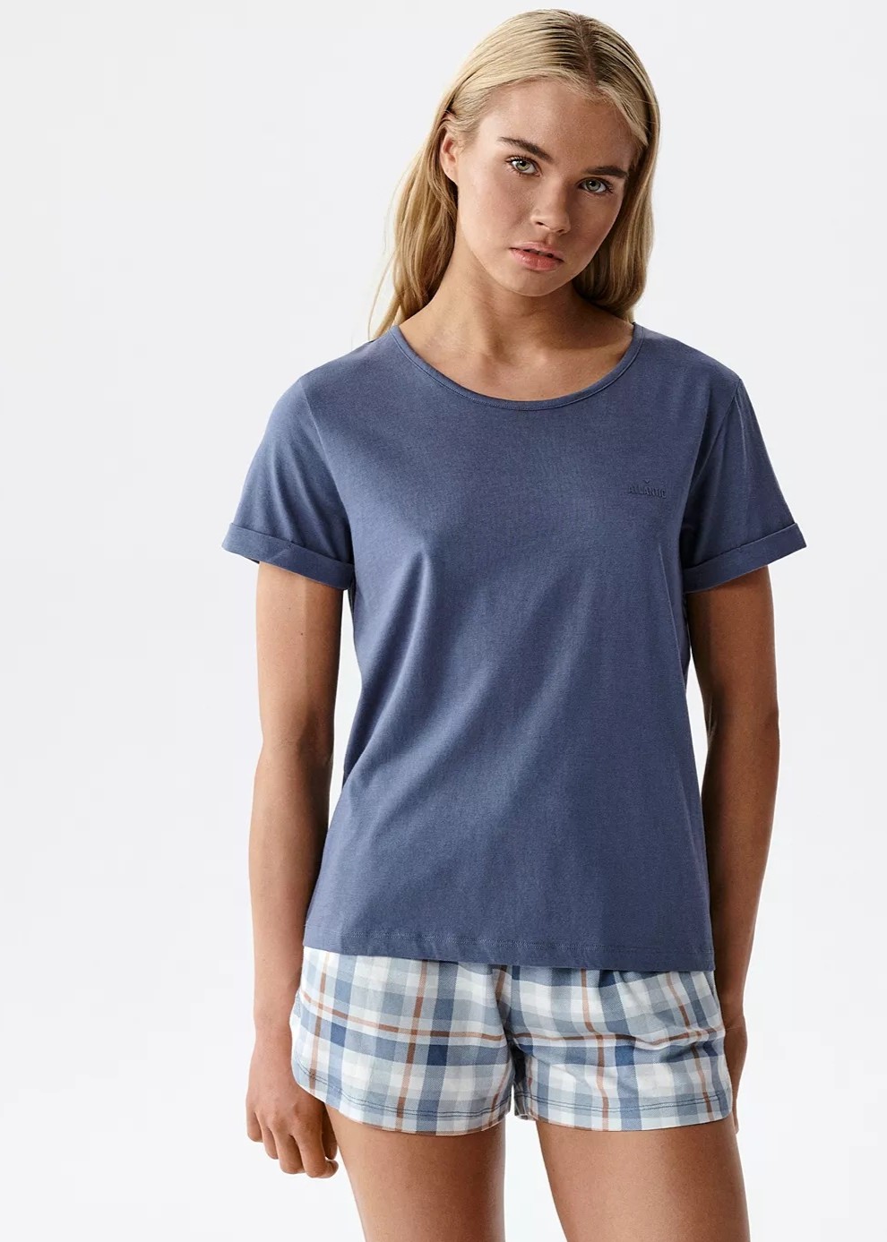 PIŻAMA ATLANTIC NLP-512 WL26 GRAFITOWY /XL