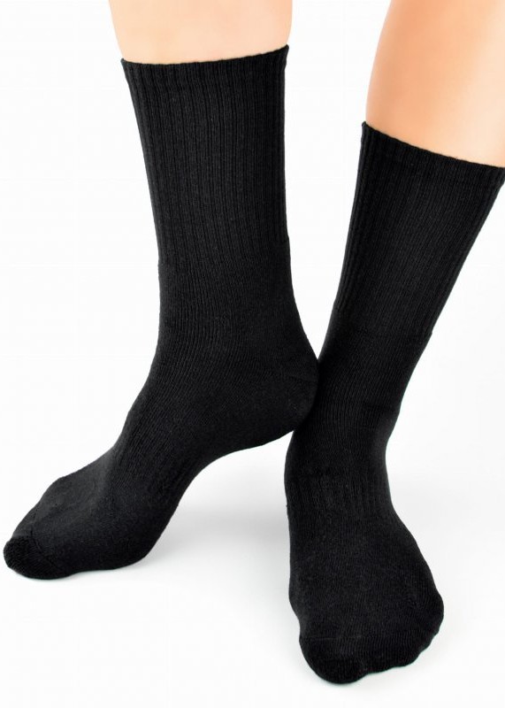 SKARPETY NOVITI SF030-M-01 FROTTE GŁADKIE