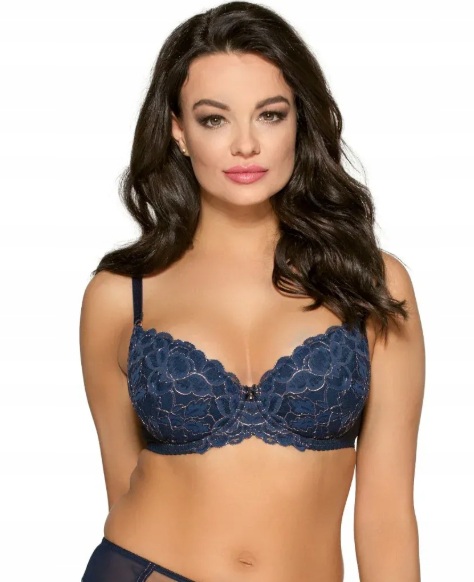 BIUSTONOSZ AVA 1990 NAVY BLUE