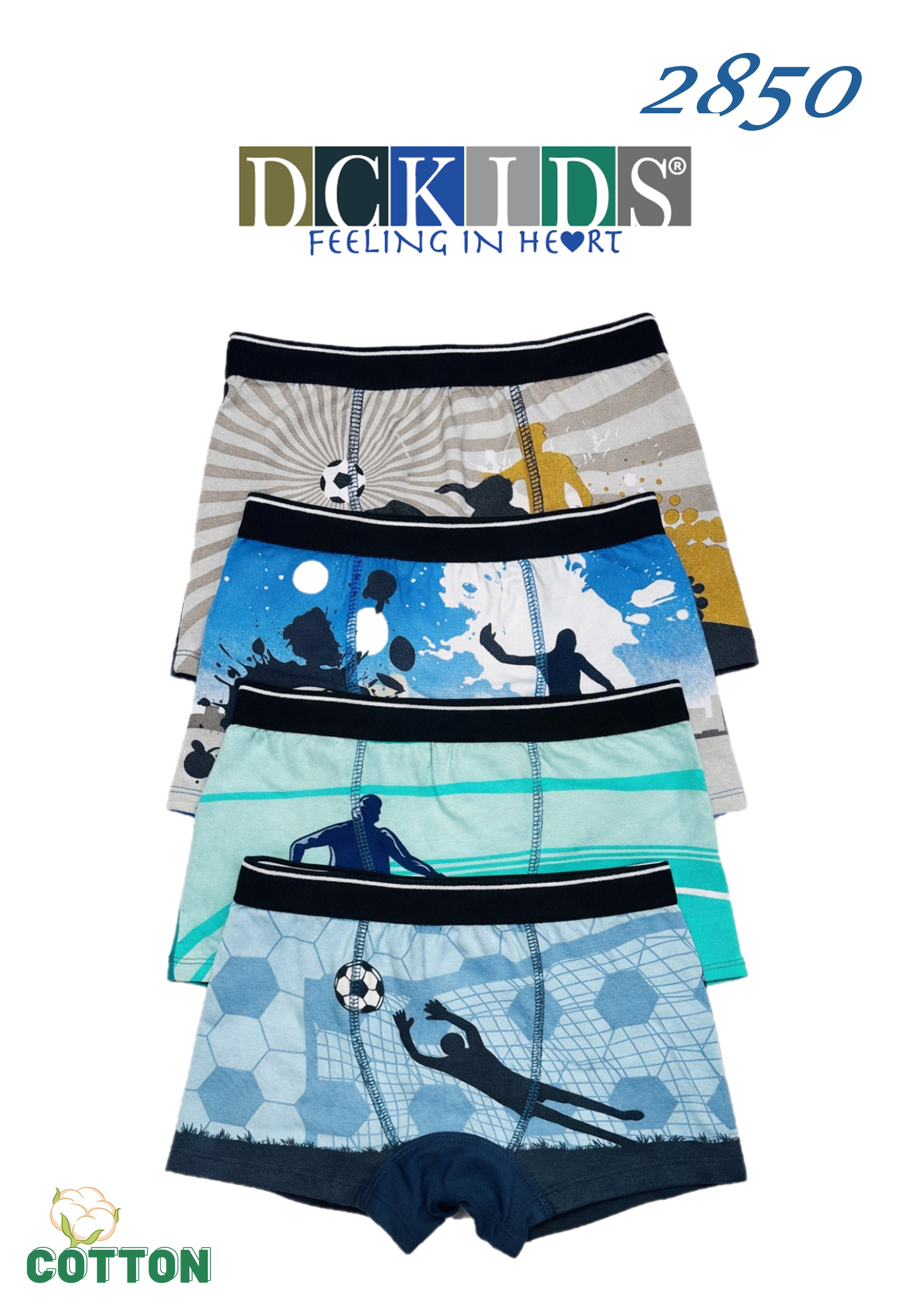 SZORTY DCKIDS 2850 CHŁ BAWEŁNA