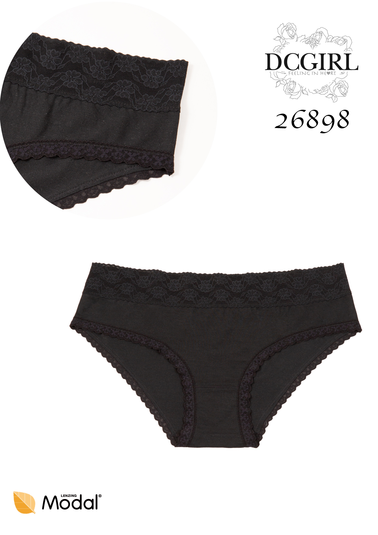 FIGI DC 26898 MODAL CZARNY