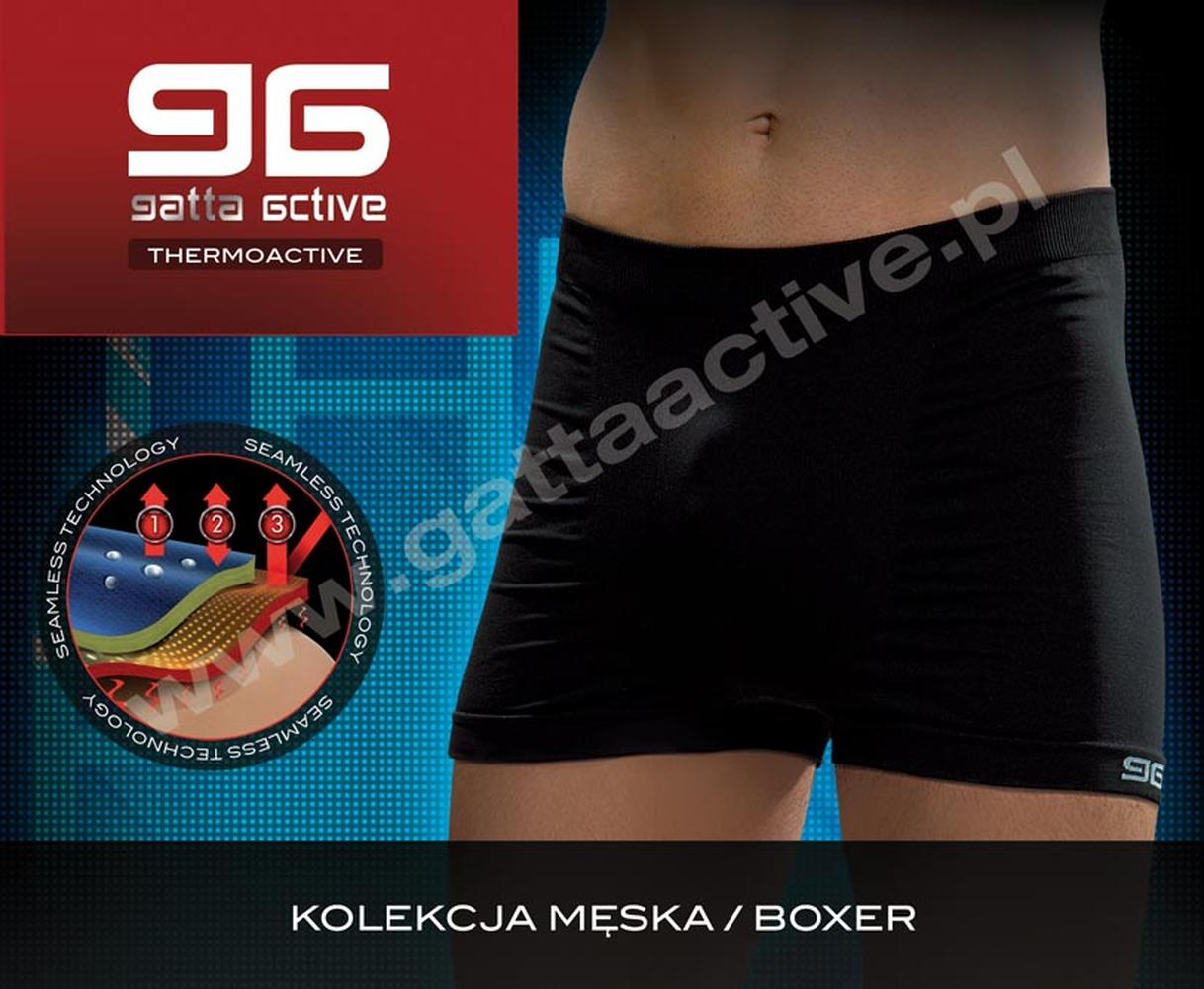 SZORTY GATTA GAT THERMO BOXER S czarny