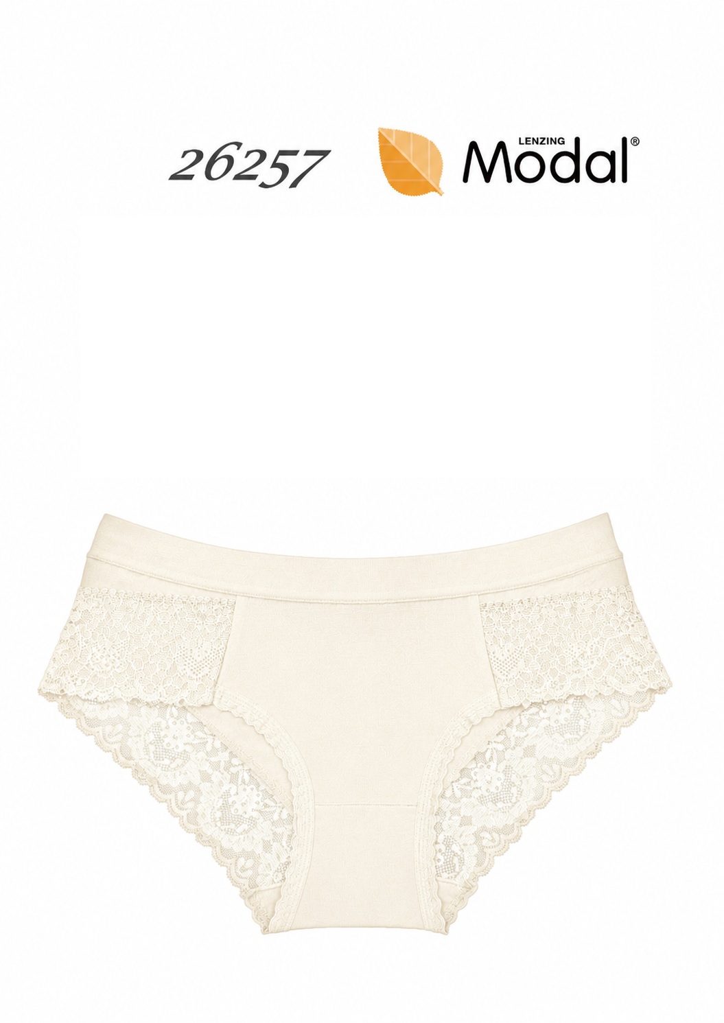 FIGI DC 26257 MODAL ECRU /S 2PACK