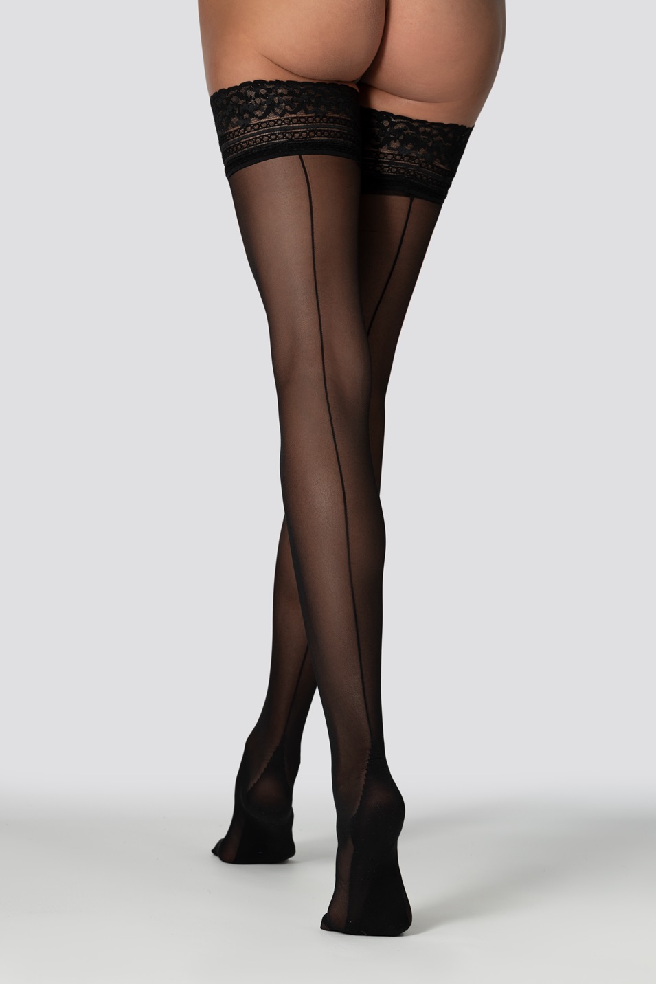 POŃCZOCHY MONA DELICE 20 NERO 3/4