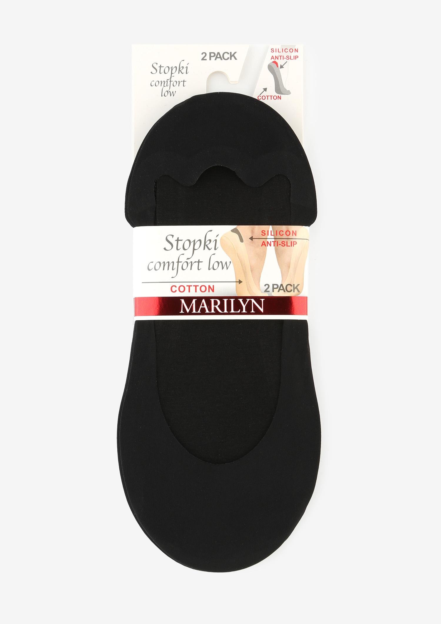 STOPKI MARILYN DAMSKIE COMFORT LOW BLACK 35/37