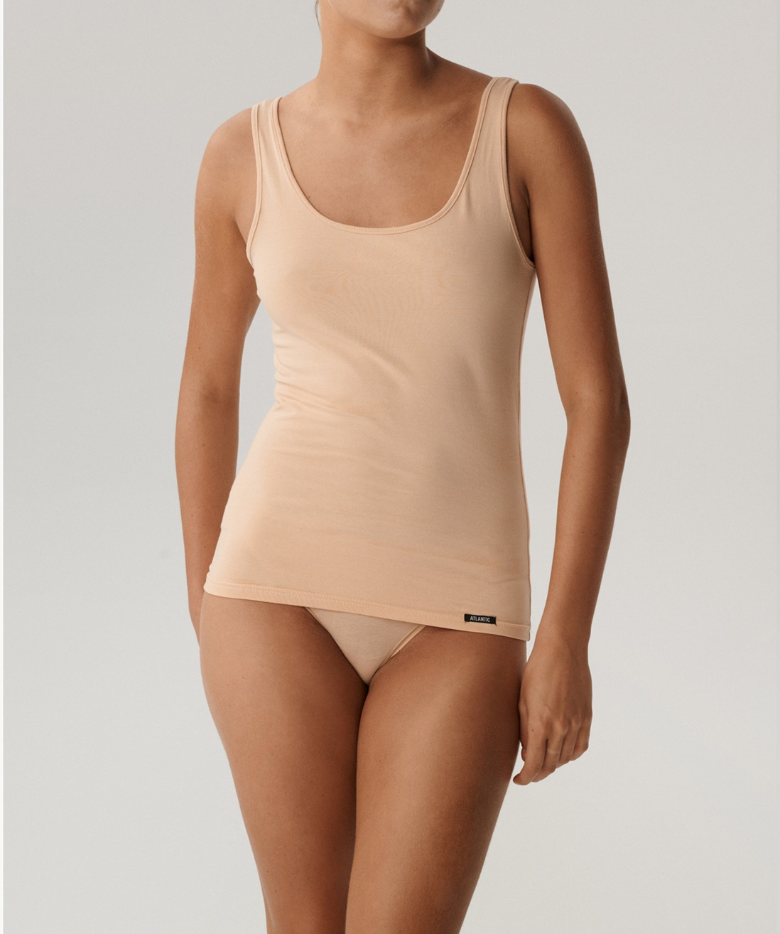 KOSZULKA ATLANTIC BLV-198 BEZ/S