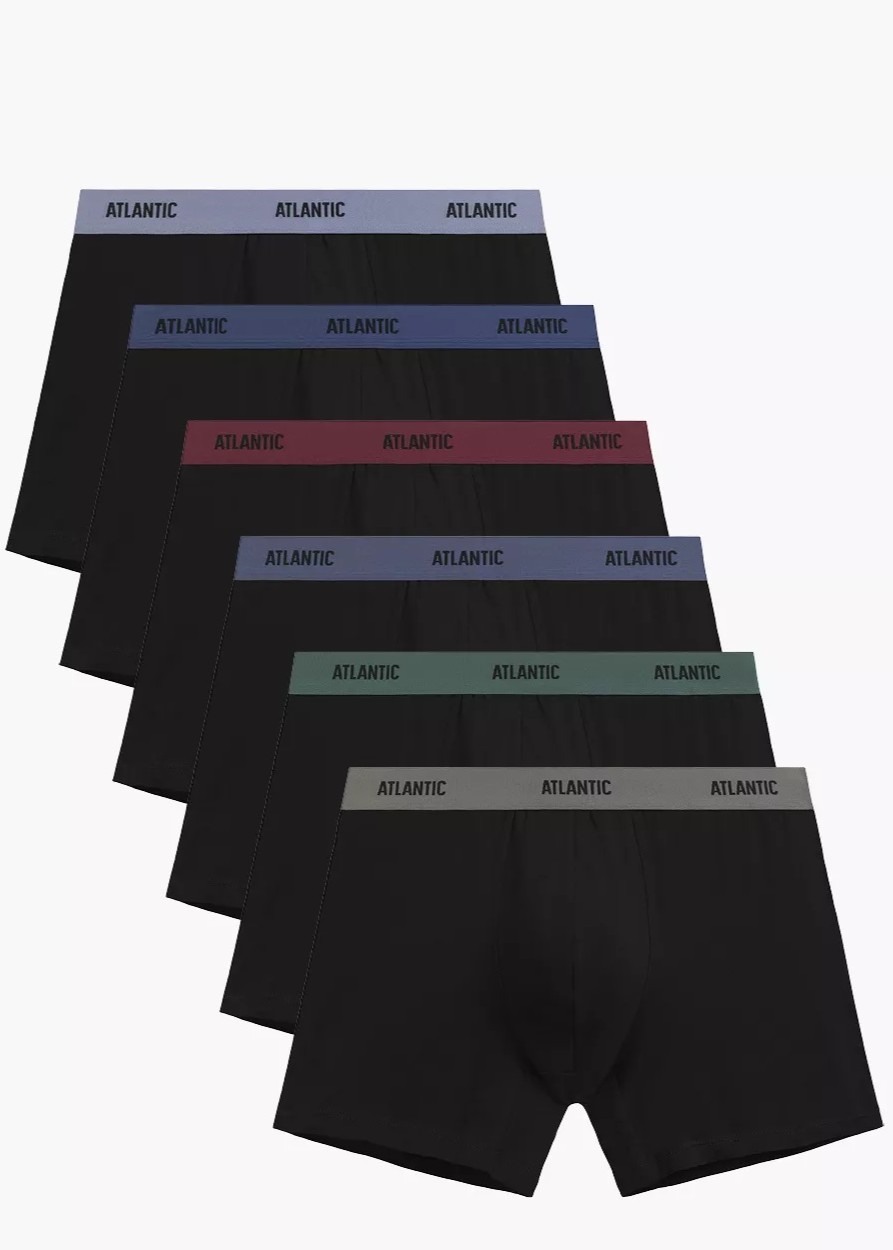 SZORTY ATLANTIC 6SMH-005 JZ26 CZARNY