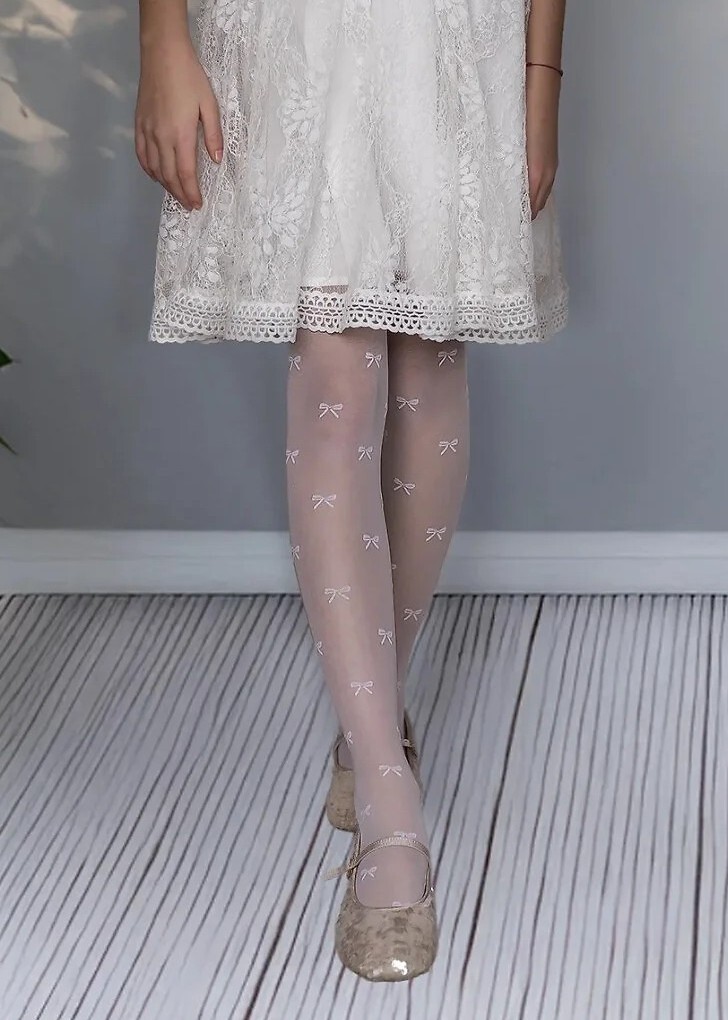 RAJSTOPY KNITTEX ANGELINA BIANCO 134-140