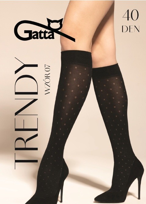 PODKOLANÓWKI GATTA TRENDYLINE KNEE SOCKS 40 WZ 07